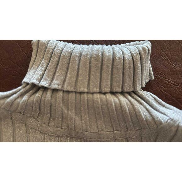 Women's Sweater  Gray XXL (20)  Turtle neck George - Picture 3 of 4